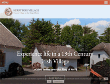 Tablet Screenshot of kerrybogvillage.ie